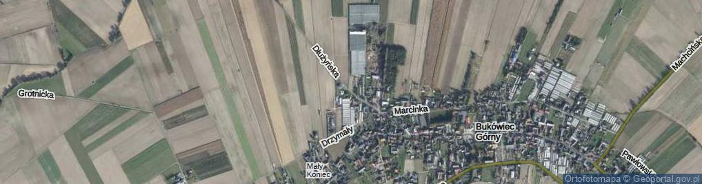 Zdjęcie satelitarne Dłużyńska ul.